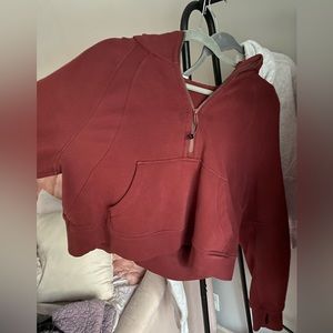 SOLD savannah half zip lululemon scuba hoodie